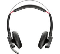 POLY Voyager Focus UC Cuffie senza fili ad archetto per ufficio/centro chiamate Bluetooth Nero - Nouvo