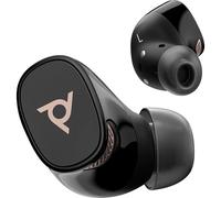 Poly Voyager Free 20, Auricolari Bluetooth 5.1, Cancellazione Rumore, Cuscinetti XS/S/M/L, Comandi sul Dispositivo, Autonomia 8 Ore, Compatibile con Windows, macOS, Android, iOS, Nero