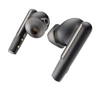 Poly Voyager Free 60/60+, Auricolari Connessione Bluetooth 5.3, USB-A e USB-C, Cancellazione Rumore, Cuscinetti S/M/L, Comandi sul Dispositivo, Autonomia 24 Ore, Compatibile con Windows e mac, Nero