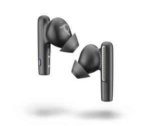 Poly Voyager Free 60 MS USB-C Black + Custodia Cuffie wireless USB-C con custodia di ricarica nera. Ottimizzato Teams