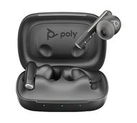 POLY Voyager Free 60 UC Carbon Black Earbuds +BT700 USB-A Adapter +Basic Charge Case AURICOLARI, Nero