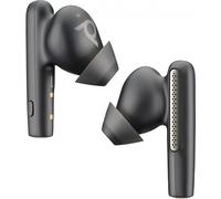 Poly Voyager Free 60+ UC Carbon Black Earbuds +BT700 USB-C Adapter +Touchscreen Charge Case 7Y8G4AA