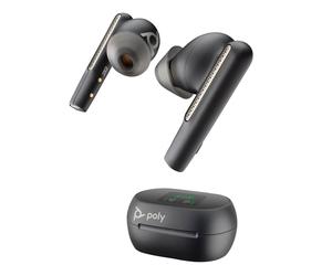 POLY Voyager Free 60+ UC M nero antracite + adattatore BT700 USB-A + custodia di ricarica con touch screen - Nouvo