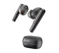 Poly Voyager Free 60+ Auricolari USB-C con custodia di ricarica touchscreen per Microsoft Teams, neri