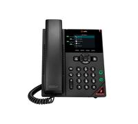 Poly VVX 250 IP Phone Nero Cornetta cablata 4 linee LED 7,11 cm (2.8") 89B62AA
