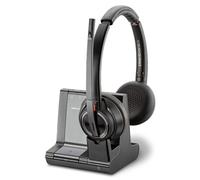 POLY W8220-M, MSFT Cuffia wireless ad archetto per ufficio/centro chiamate Bluetooth Nero - Nouvo