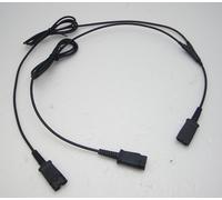 Poly Y-Cord Allenamento Cuffie Supervisor Coaching Cavo Senza Muto 26147-02
