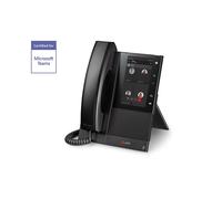 Polycom CCX500 MS Teams Telefono professionale da 5'' touchscreen compatibile con Teams e SFB ideale per il vostro ufficio