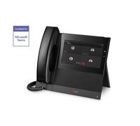 Polycom CCX600 MS Teams/Skype For Business Telefono professionale con touch screen intuitivo da 7'', pulsante ottimizzato per Microsoft, ideale per