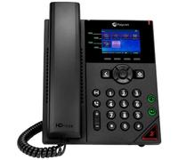 Polycom VVX 250 - OBi Edition Telefono IP per ufficio con 4 linee SIP, versione con software Polycom OBi preinstallato