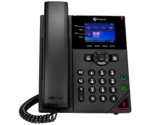 Polycom VVX 250 - OBi Edition Telefono IP per ufficio con 4 linee SIP, versione con software Polycom OBi preinstallato