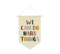 Polyester Pennant Wall Decoration Featurs Citazione Motivazionale Per Migliorare La Bandiera Preventivi Lettura Spaziale Personale