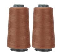 Polyester Sewing Thread - 2200 Meters Polyester Sewing Tool Thread | 2 Spools Cloth Crafts Sewings Threads | 40/2 High-Speed Efficient Threads For Sewings Machines, Hand Stitching, Quilting, And