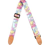Polyester Ukulele Strap - Kitty Flight Ukeleles