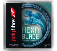 Corda da tennis Polyfibre Hexablade (12,2 m) - blue 1.18 mm