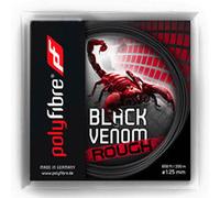 Polyfibre Venom Rough Set Di Corde 12, 2m - Nero Calibro corda 1, 25