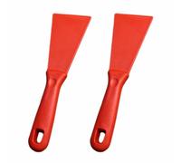 Polyfilla (RD) - Set di 2 raschietti in plastica, 70 mm, raschietto flessibile per pittura a secco e parete, strumento Polyfilla per nastratura e spackling (RD)