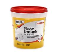 POLYFILLA STUCCO LIVELLANTE per Interno, soffitti e pareti intonaco, gesso e cartongesso, lavori di rifinitura e precisione, in PASTA, BIANCO 1.5 KG