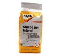 POLYFILLA STUCCO PER INTERNI per riempimento e rasature in Polvere BIANCO 5KG