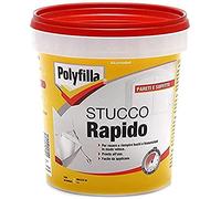 POLYFILLA STUCCO RAPIDO per Interno, Essicazione in 15minuti, in Pasta BIANCO 1KG