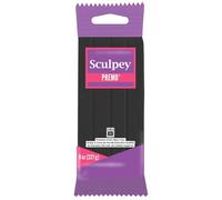 Polyform Argilla polimerica Premo Sculpey 8 oz, nera, confezione da 1