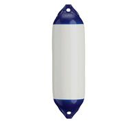 Polyform F-02 WHITE Serie F Barca FENDER Gonfiabile 7.5 " x26 " Doppio Occhio Md