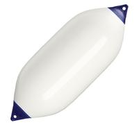 Polyform F-11 WHITE Serie F Barca FENDER Gonfiabile 21.2 " x57.5 " Doppio Occhio