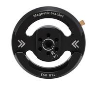 PolyGen Adattatore porta telefono magnetico chiusura magnetica Sicurezza per modalità verticale/orizzontale, un supporto magnetico per treppiede per telefono con filettatura