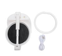 PolyGen Adjustable Cooker Hood with 4000mAh Battery and Oil Collector for Tabletop Grilling and Cooking, a Portable Range Hood for Compact Spaces