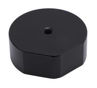 PolyGen Aluminum Alloy Satellite Tripod Adapter with Universal 1/4 Inch Threading, a Satellite Tripod Conversion Adapter for Rectangular Dish, Trucks, and Boats (Black)