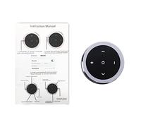 PolyGen Car Steering Wheel Kit Wireless Bluetooth 4.0 Remote Control Media Button for Cellphone Tablet