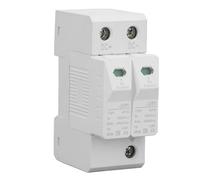 PolyGen DC Power swell Protector 20kA Maximum Discharge DC 500V Maximum Voltage 2P Rail Mount Low Voltage Arrester for Solar Photovoltaic Systems