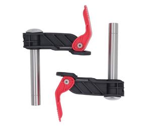 PolyGen Desktop Press Clamp 2PCS, 19mm Bench Dog Clamp with Quick Release Function for Woodworking Guide Rail and Plate Fixing on Workbenches