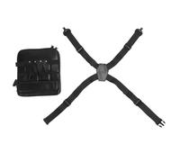 PolyGen Hairdressing Tool Bag with Carefully Designed Divider for Salon and Barber Shop Ample Capacity Storage Durable PU Hair Stylist Bag