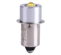 PolyGen High Power Flashlight Bulb for 3 to 6 C/D Cell Torches, 3W LED with 4V to 24V DC range, an efficient Flashlight Bulb Replacement as an LED Conversion Kit