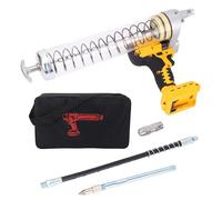 PolyGen High Pressure Grease Gun 12000 PSI Brushless, a Cordless Grease Gun for 20V / 60V Double Voltage Batteries for Plant and Factory Equipment Automation