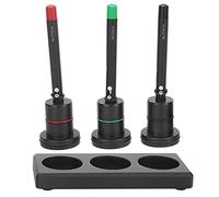 PolyGen Kit penna per olio per orologiai, set da 3 pezzi con rack organizer, penna per olio di precisione automatica per orologi e riparazioni, strumento professionale per la
