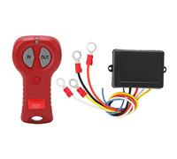 PolyGen Kit telecomando per verricello wireless con raggio di 75 piedi, ricevitore 9-30 V e segnale 434 MHZ, controller per verricello elettrico per paranchi per camion ATV SUV