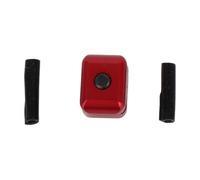 PolyGen Morsetto per Corda per círculo tiro con l'círculo per sistemi di Supporto per frecce a Scomparsa, Una Clip di Fissaggio in Metallo Che Funge Anche da manopola di (Rossa)