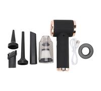 PolyGen Rechargeable Vacuum Cleaner with High Suction Motor, 3000mAh Power, Cordless Handheld Design with Accessories for Pet Hair and Car Detailing