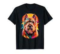Polygonal Abstract Art Bouvier Des Flandres Maglietta