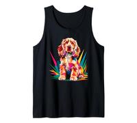 Polygonal Abstract Art Cocker Spaniel Spaniels Canotta