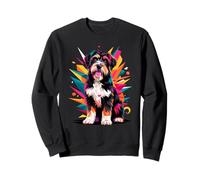 Polygonal Abstract Art Portuguese Water Dog Portie Felpa