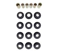 Polygraphite Posteriore Foglia Molla Boccole Kit 1973-1979 Ford F-150 F-250