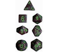 Polyhedral 7-Die Speckled Dice Set - Earth by Chessex [Toy] (English Manual)