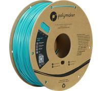 Polymaker PolyLite ABS Filamento 1,75 mm Blu Teal Galassia - Bobina in Cartone, Resistente al Calore (PE01038)