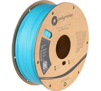 Polymaker Filamento ABS 1,75 mm Azzurro ABS, 1 kg Resistente al calore Bobina di cartone ABS - Filamento 3D PolyLite ABS Filamento 1,75 mm Azzurro