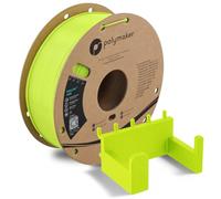 Polymaker Filamento ABS 1,75 mm verde lime, bobina di cartone ABS resistente al calore da 1 kg - filamento 3D PolyLite ABS 1,75 mm filamento verde lime