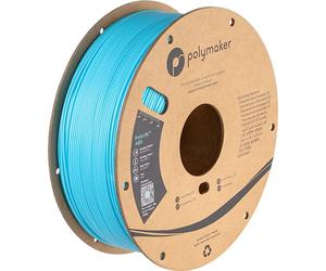 Polymaker Filamento ABS ABS 1,75 mm Azzurro ABS, 1 kg Resistente al calore Bobina di cartone ABS - Filamento 3D PolyLite ABS Filamento 1,75 mm Azzurro