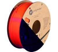 Polymaker Filamento in ABS neon da 1,75 mm, colore arancione fluo, per stampante 3D, resistente al calore, 1 kg, resistente ai raggi UV, 1,75 mm, forte e durevole, precisione dimensionale +/- 0,03 mm